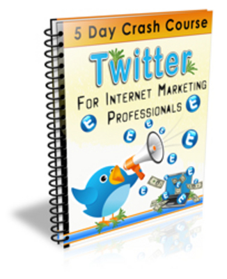 Product picture *New!* Twitter Crash Course (PLR) + $$B