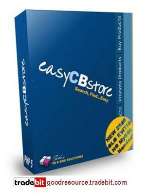 Product picture *New* Easy Clickbank Affiliate Store Instant Site Software