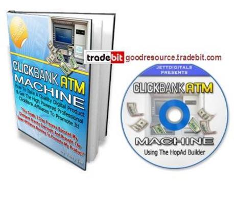 Product picture *New* Clickbank ATM Machine Video Tutorial + Ebook with MRR*