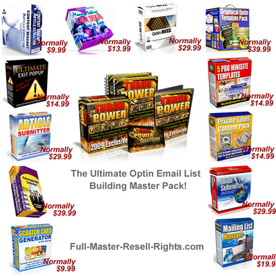 Product picture *NEW!* The Massive Optin List Building Power Pack-- MRR*